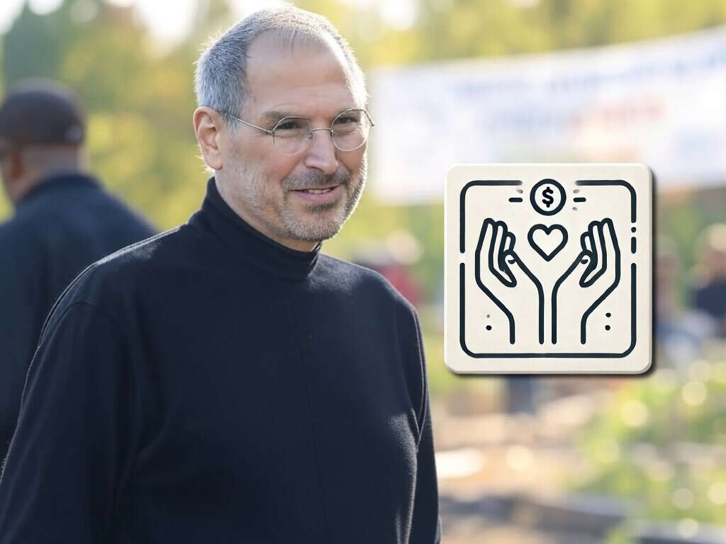 Steve Jobs era tan reservado sobre sus donaciones que lo tildaban de insolidario: durante años aportó millones de forma anónima, y lo ocultó hasta a su biógrafo 