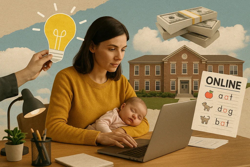 Esta maestra gana 125.500 dólares al año con su segundo trabajo. Y emprender no le costó nada 