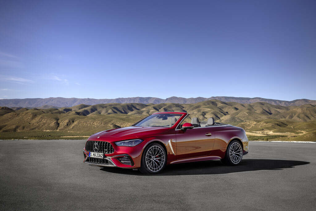 El nuevo Cabriolet de Mercedes tiene una solución para manejar con su techo descapotable: asientos que no se calientan con el sol