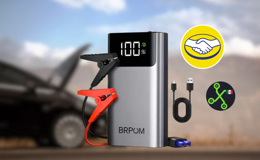 Mercado Libre tiene este arrancador de batería por 593 pesos, para que no te quedes parado en la carretera 
