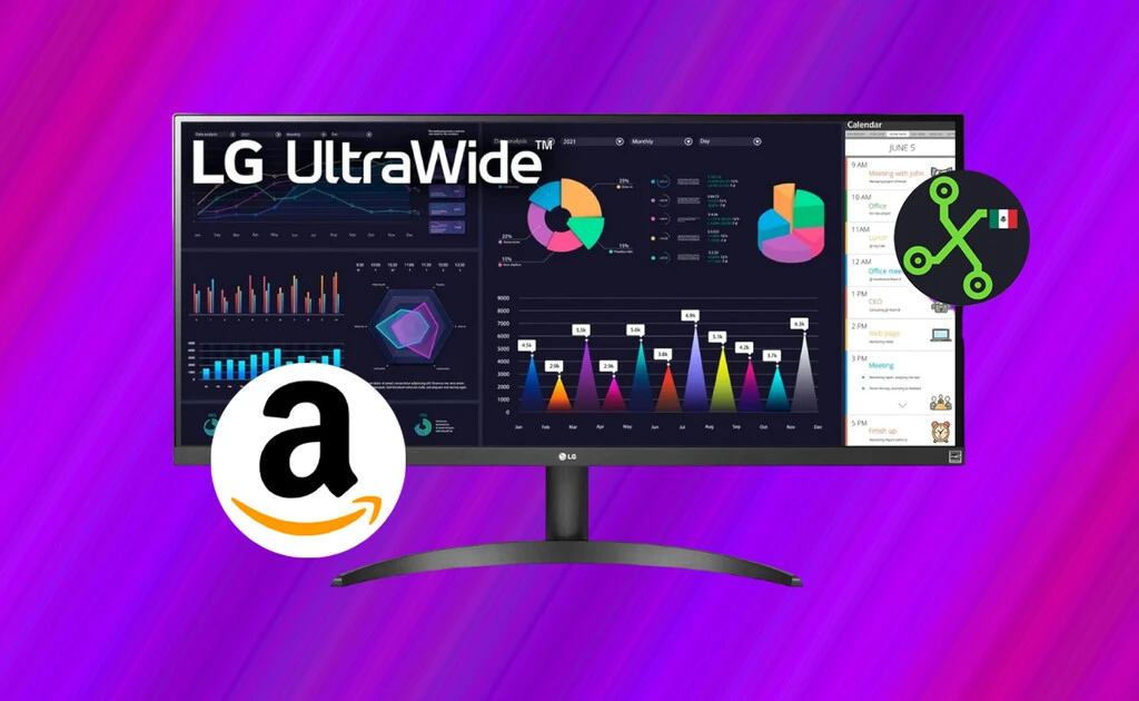 Amazon México derrumba el precio de este monitor gamer LG de 34 pulgadas: precio en su mínimo histórico y formato Ultra Wide