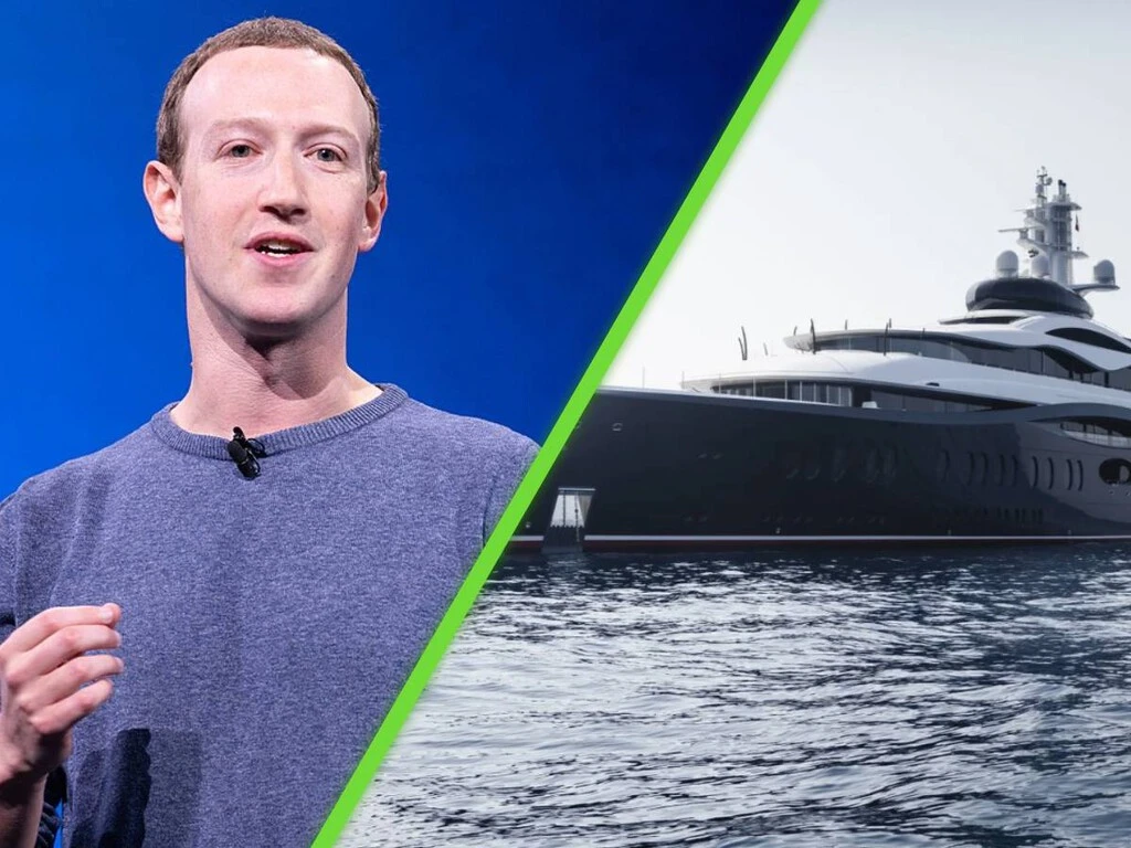 Mark Zuckerberg movió sus dos megayates por 8,500 km para un capricho: subir a una montaña en helicóptero y bajar esquiando 