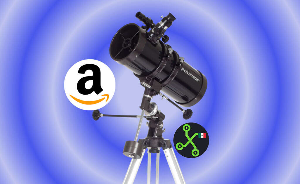 Este telescopio es el regalo perfecto de Navidad: costaba casi 9,000 pesos pero Amazon lo tiene con 60% de descuento 