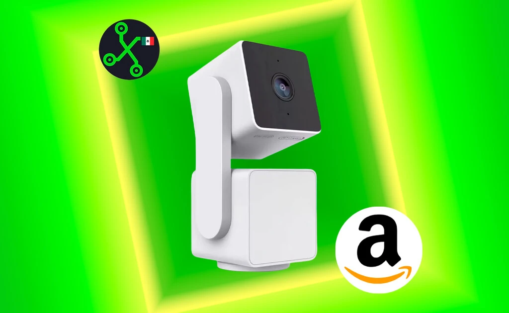 Esta cámara de seguridad tiene resistencia al agua, visión nocturna, giro de 180° y su precio mínimo histórico en Amazon México 