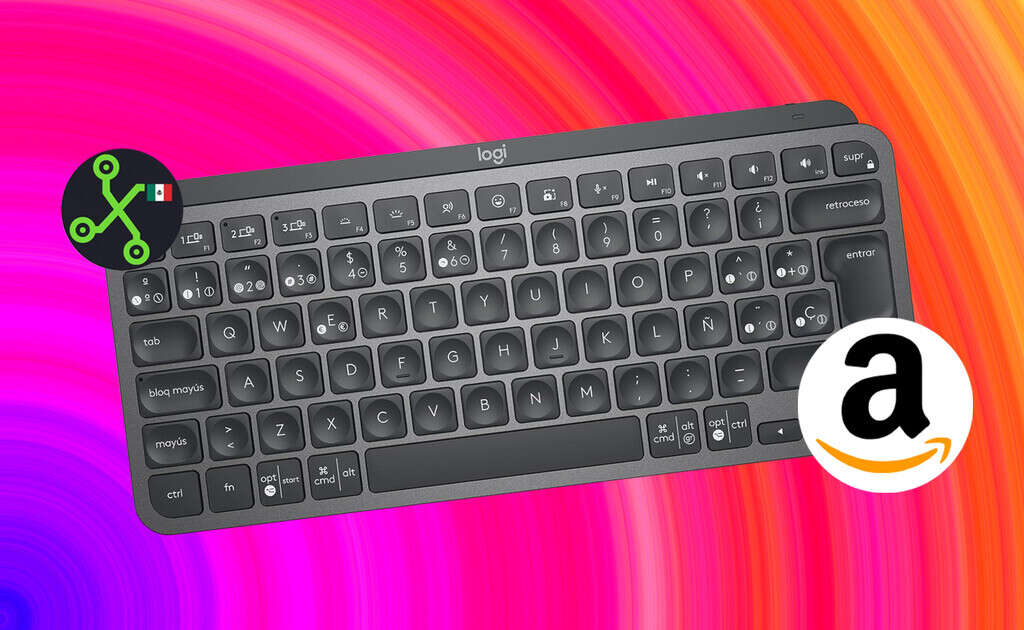 Logitech MX Keys Mini: tamaño compacto, retroiluminado, inalámbrico, recargable y casi a mitad de precio en Amazon México 