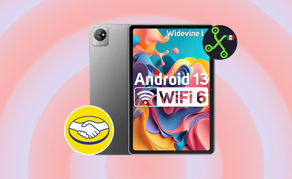 Esta tablet de poco más de 1,000 pesos es de las mejores valoradas por su precio en Mercado Libre y una gran opción para regalo 