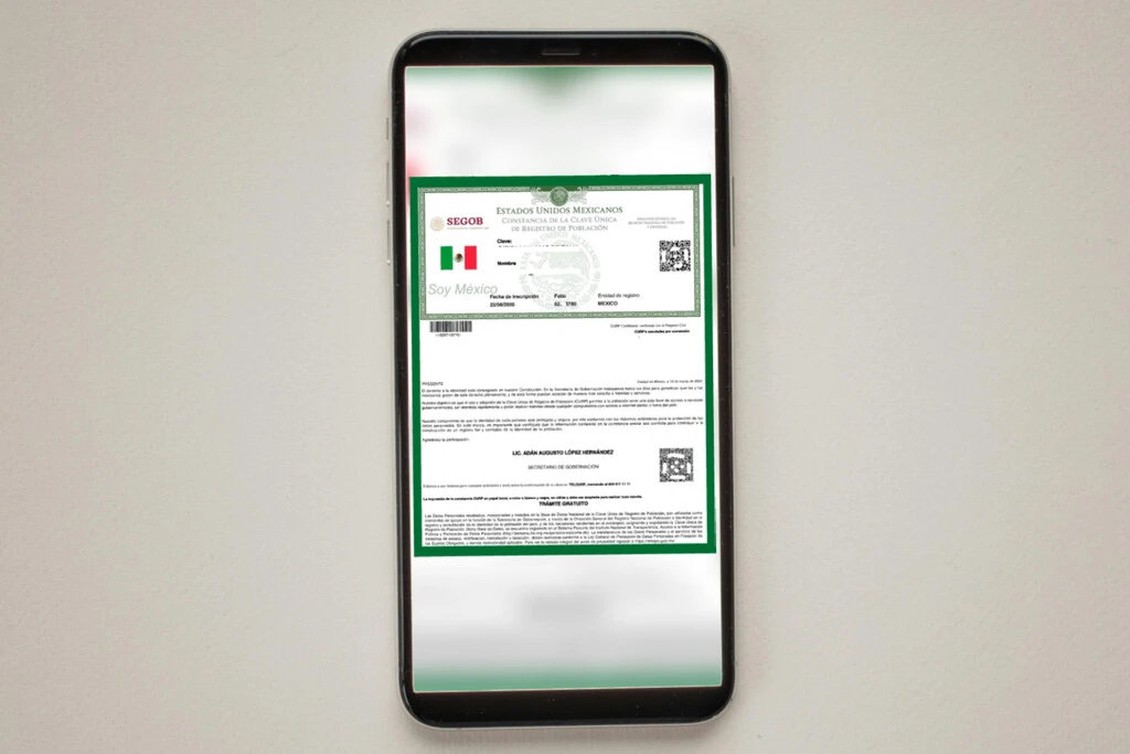 La CURP biométrica será obligatoria en México. Lo único que pido es que la pueda guardar en el celular 