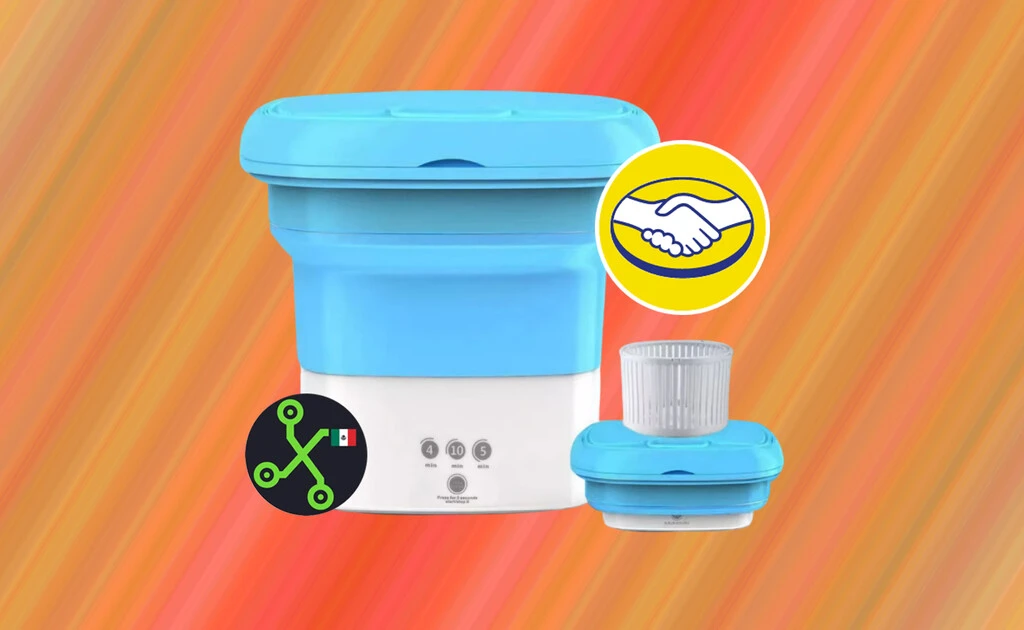 Mercado Libre pone en oferta esta lavadora portátil: perfecta prendas pequeñas y departamentos sin espacio