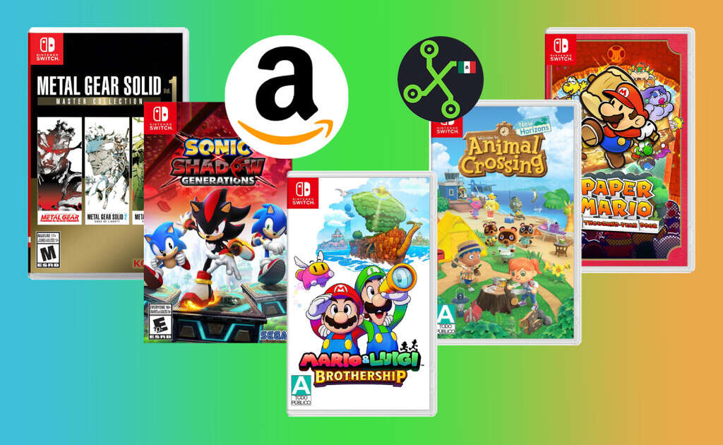 Gracias al cupón del 25% de descuento de Amazon, más de 20 juegos para Nintendo Switch tienen alucinantes ofertas que van desde tan solo 246 pesos 