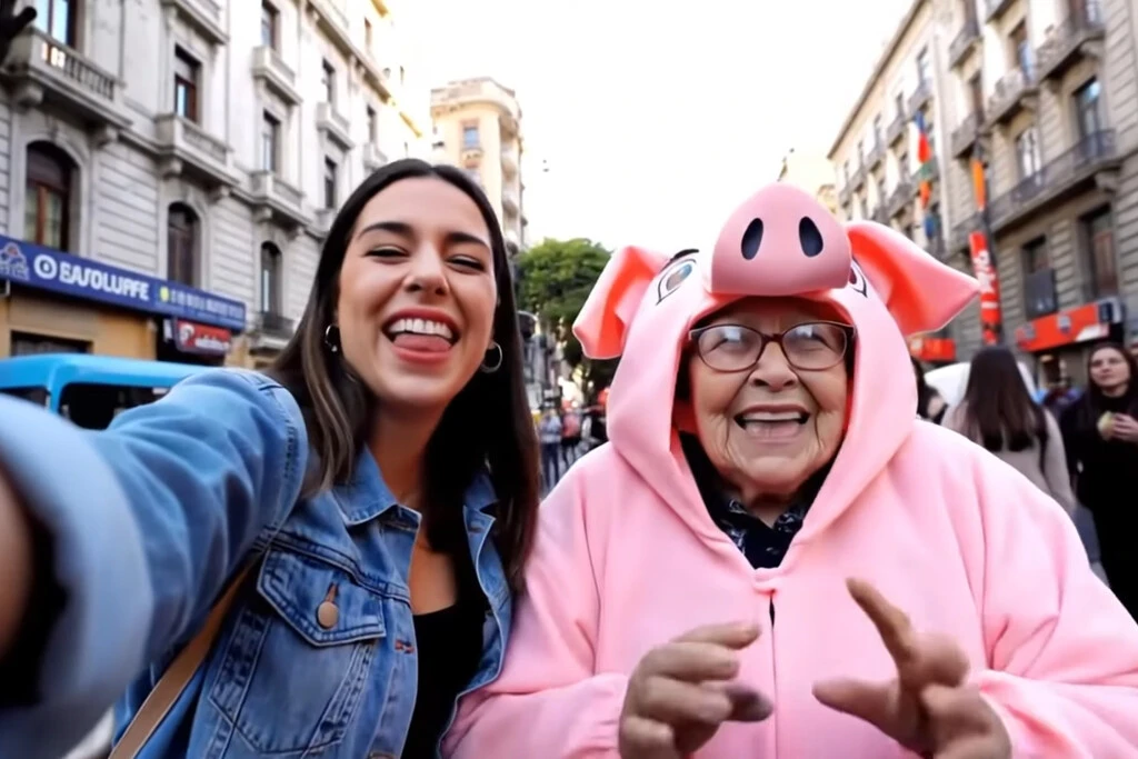 Millones de personas se parten de la risa en México con videos de viejitos haciendo chistes colorados. Viejitos hechos con IA 