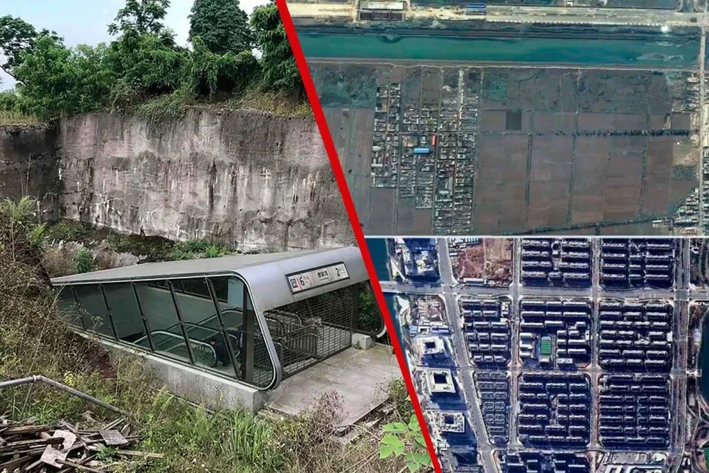 En 2008 China instalaba estaciones de metro en medio de la nada. Ahora hemos descubierto el sorprendente porqué 