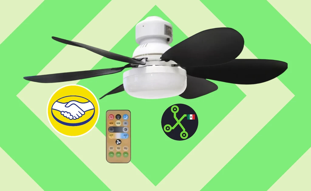 Es foco, ventilador y también una ganga: cuesta 227 pesos y tiene una calificación casi perfecta en Mercado Libre 