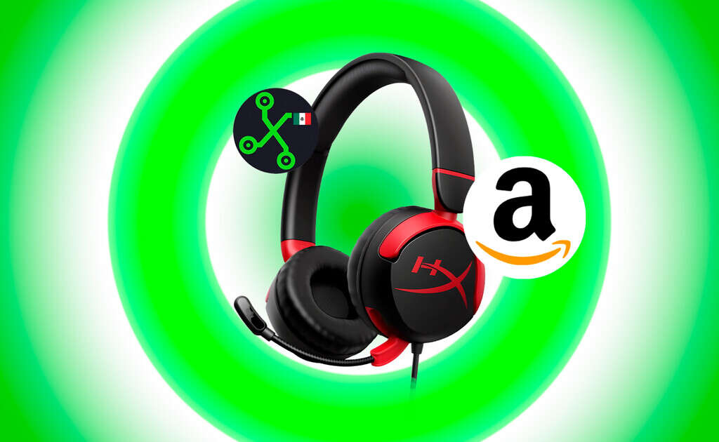 Estos audífonos para gaming cuestan menos de 500 pesos, son de HyperX y tienen su mejor precio en Amazon México 