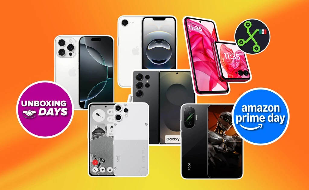 Las mejores ofertas en celulares del Unboxing Days y Prime Day 2025: descuentos, cupones y meses sin intereses