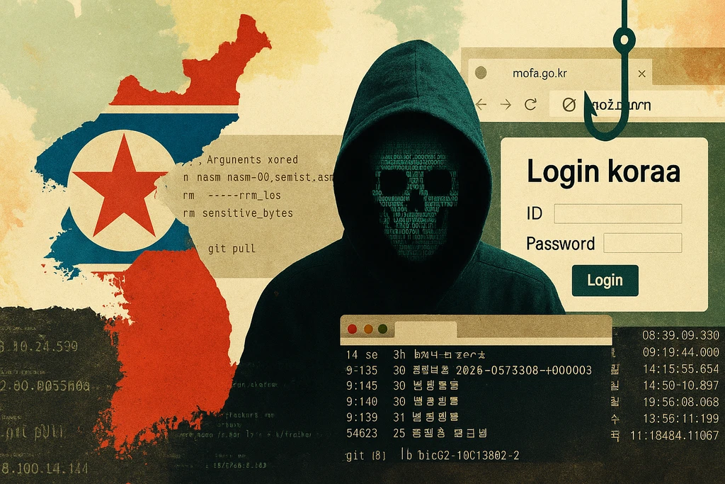 Una filtración desvela cómo los hackers de Corea del Norte estaban robando credenciales del gobierno de Corea del Sur 