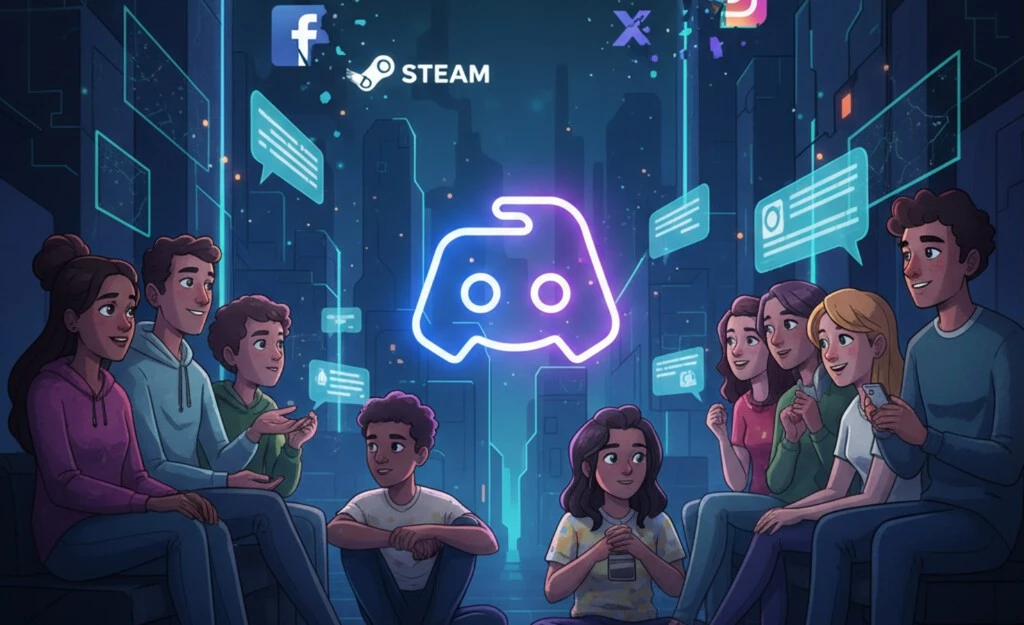 Muchos Gen Z están huyendo de las redes sociales tradicionales para conectarse a través de Discord, donde sienten que no son censurados 