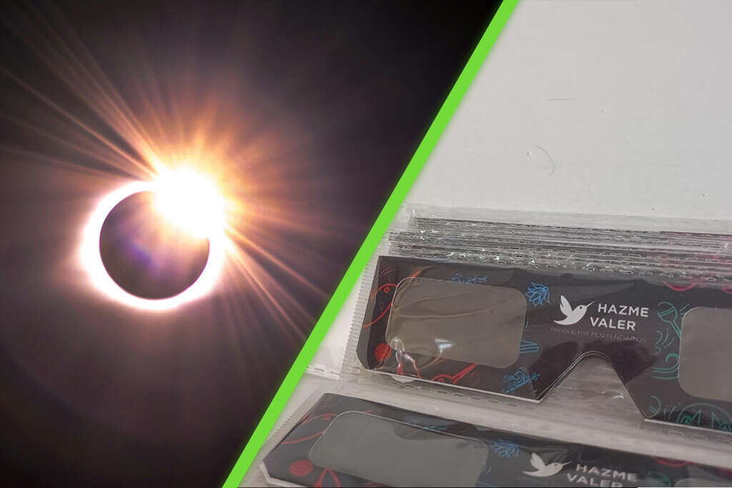 Eclipse solar 8 de abril: dónde comprar los lentes de 88 pesos en CDMX que cumplen la norma ISO 12312-2