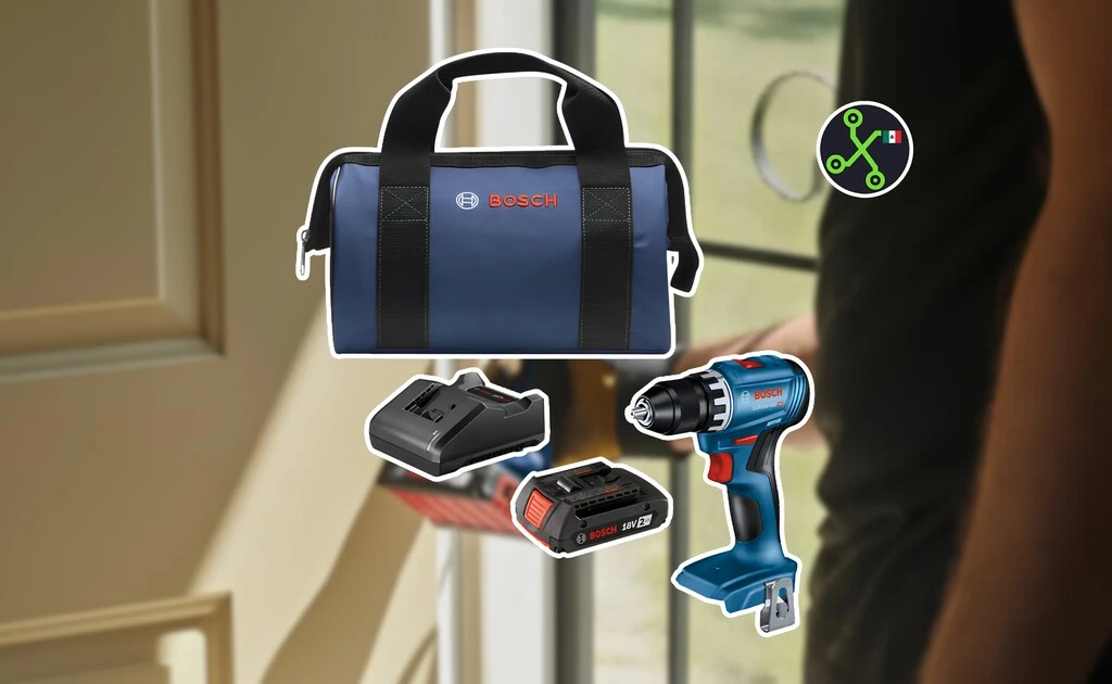 Amazon remata este kit de taladro inalámbrico Bosch por oferta relámpago: incluye batería, cargador y bolsa de herramientas 