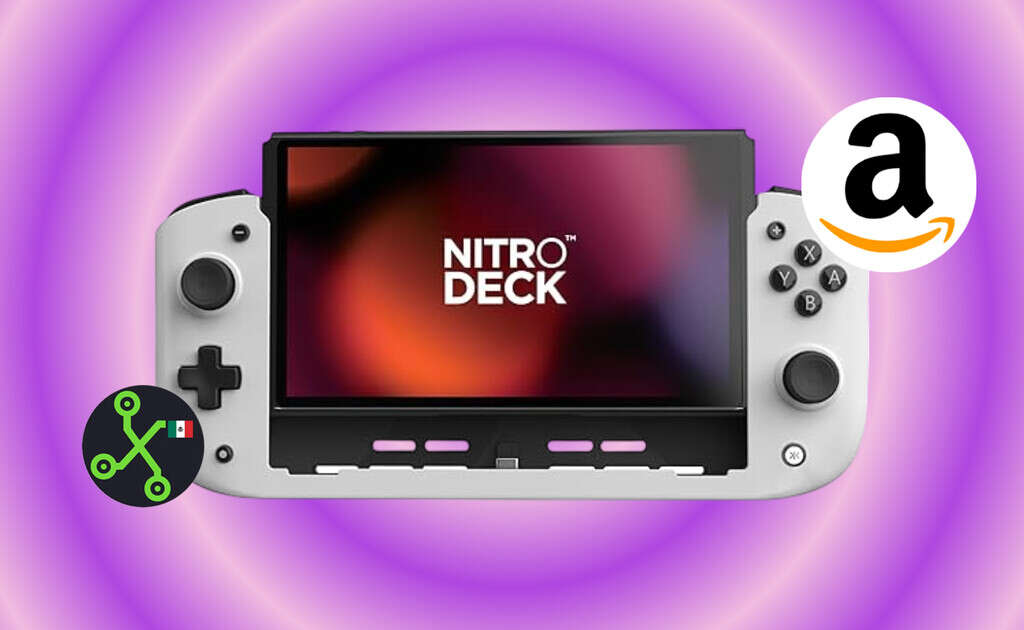 Mejora tu experiencia a jugar en Nintendo Switch con el Nitro Deck de CRKD que Amazon ofrece a precio de locura: solo 896 pesos 