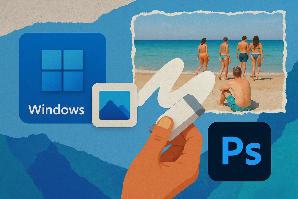 He probado el borrador con IA de Windows 11 y ya no necesito Photoshop. Estos son los resultados 