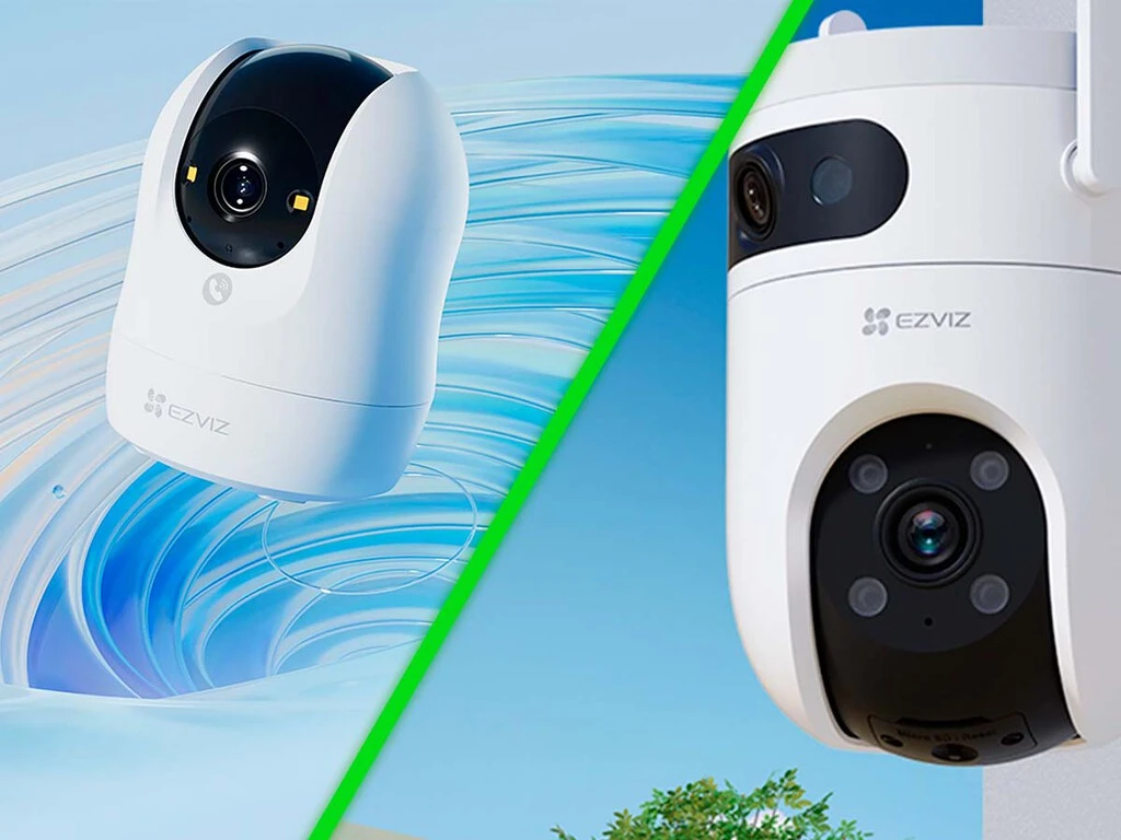 EZVIZ tiene en México nuevas cámaras de seguridad: una graba en 4K, la otra tiene dos lentes con 