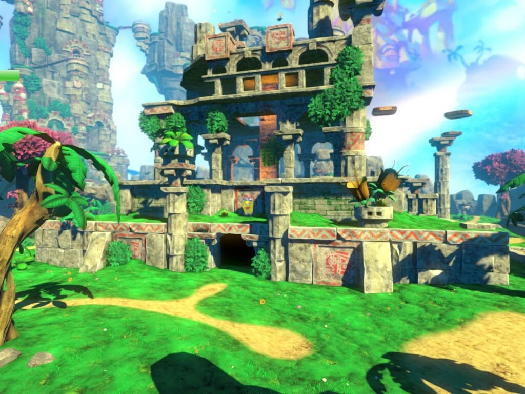 Plataformas, humor y nostalgia de Nintendo 64 en este sucesor espiritual de Banjo-Kazooie por menos de 70 pesos en Switch 