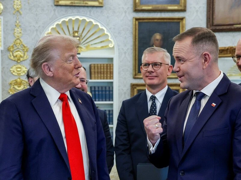 Wiceszef MSZ gratuluje prezydentowi wizyty w USA. 