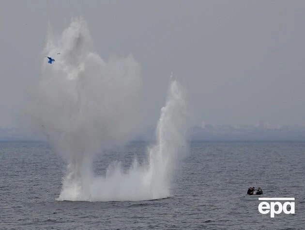 До узбережжя в Одеській області штормом винесло російські міни