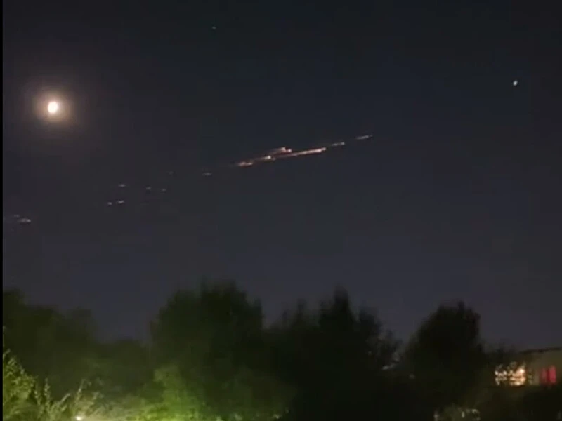 Сяйво над Казахстаном, яке вважали 