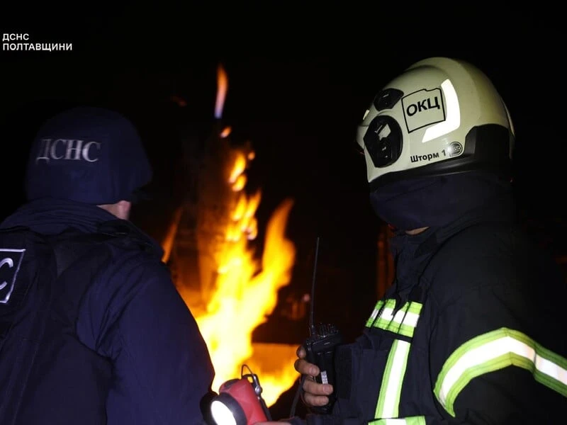 У Полтавській області відсутні чи є сильні перебої зі світлом і водою. Теплопостачання відновлять уночі