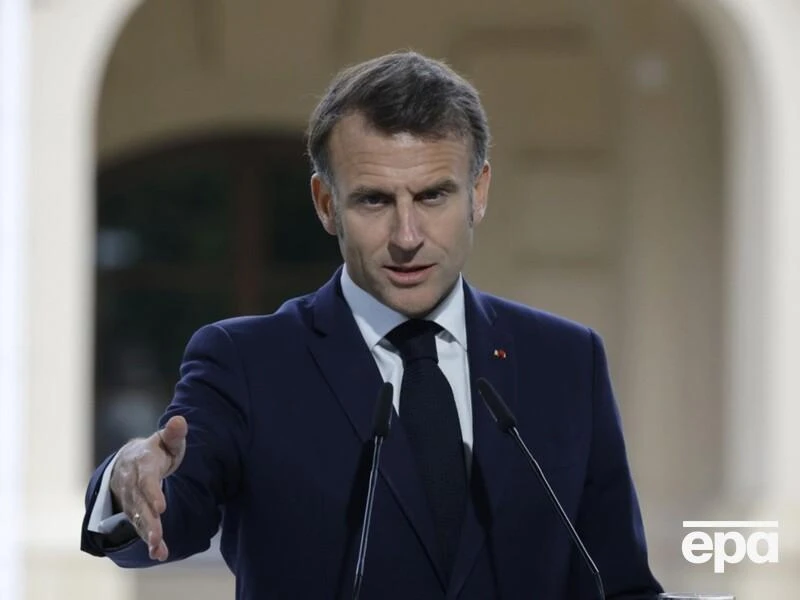 Макрон висловився про кількість європейських військових, яких можна буде розмістити в Україні