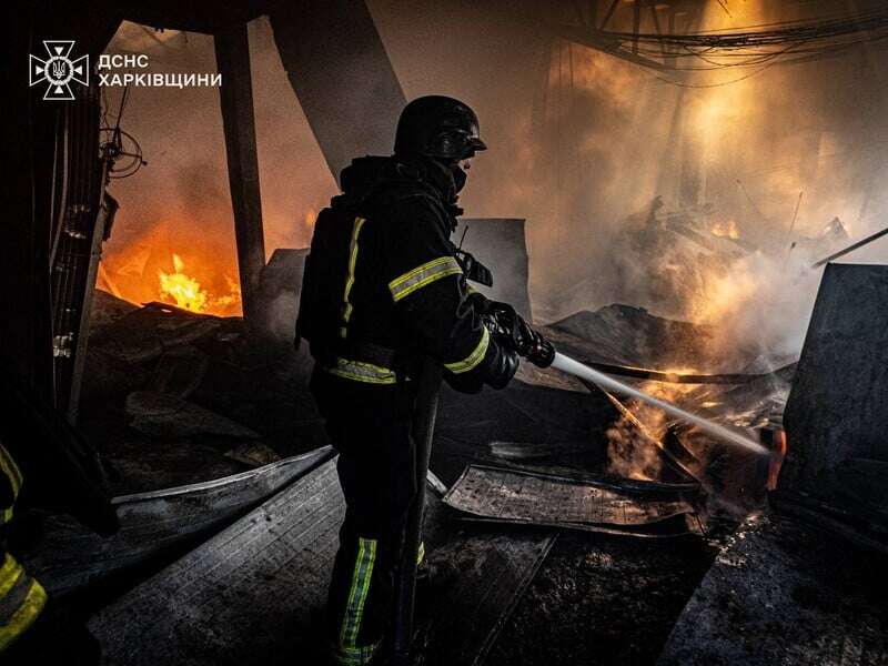 Уночі дрони окупантів знищили НПЗ у Харківській області