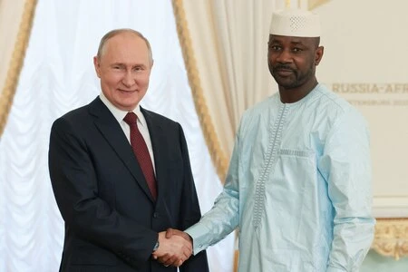 Mali-Russie : Assimi Goïta reçu par Vladimir Poutine pour 