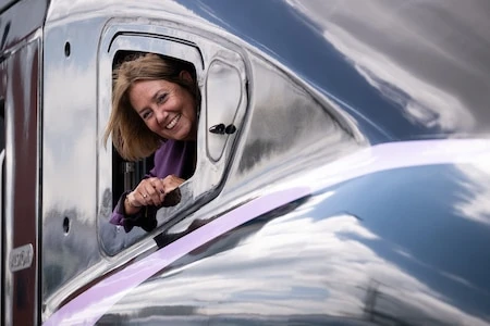 Rachel Picard, la nouvelle égérie du rail trace sa voie : 