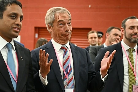 Royaume-Uni : les propositions choc de Nigel Farage contre l’immigration en cas de victoire de son parti