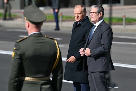 Défense européenne : la Pologne et le Royaume-Uni s'apprêtent à signer un nouvel accord