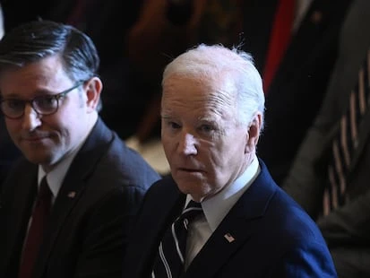 Aide militaire à l’Ukraine : Joe Biden reçoit les élus du Congrès américain
