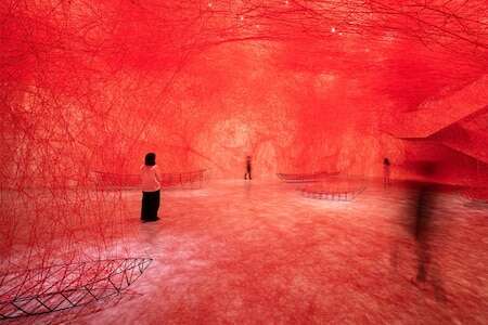 Chiharu Shiota au Grand Palais : ce qu'on a pensé de l'exposition événement