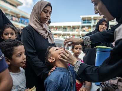 Vaccination anti-polio à Gaza : les objectifs atteints par l'OMS