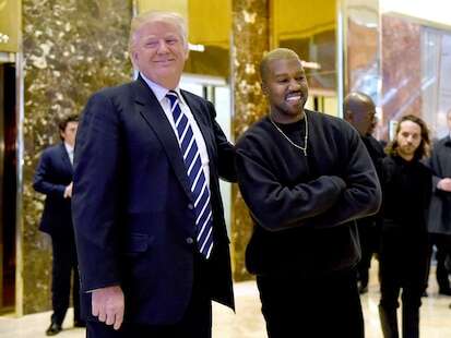 Donald Trump et Kanye West unis par un irrésistible goût du scandale