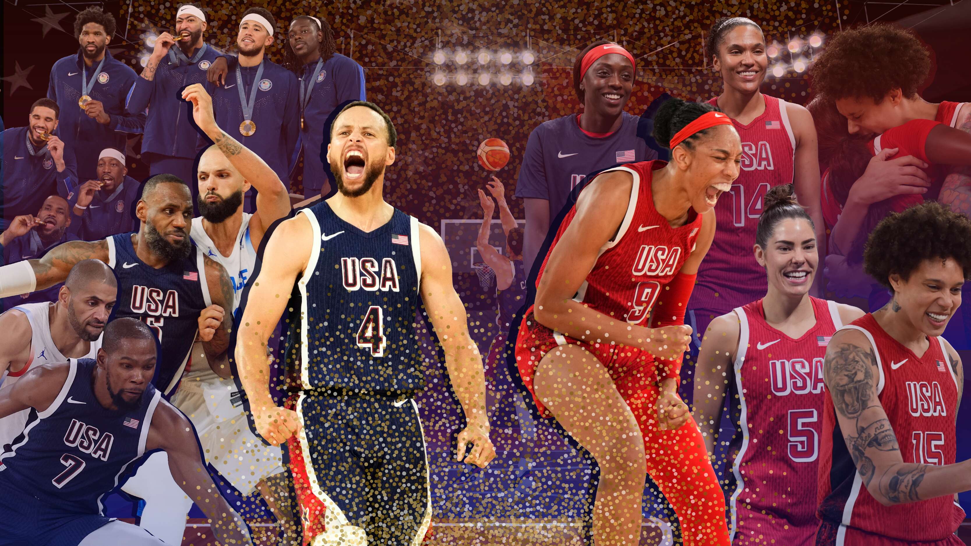 Netflix drops trailer for 2024 Olympic basketball doc titled ‘Court of Gold'