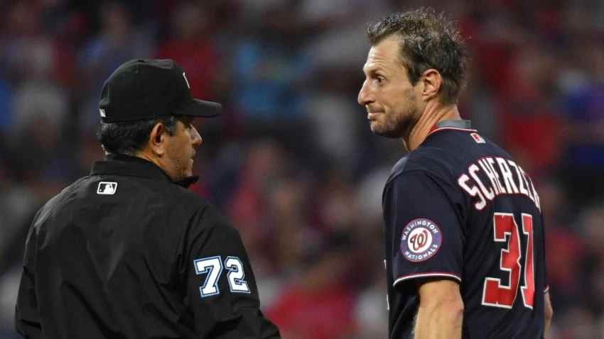 Joe Girardi Had Max Scherzer Checked for Substances Due to ‘Suspicious' Head Wiping