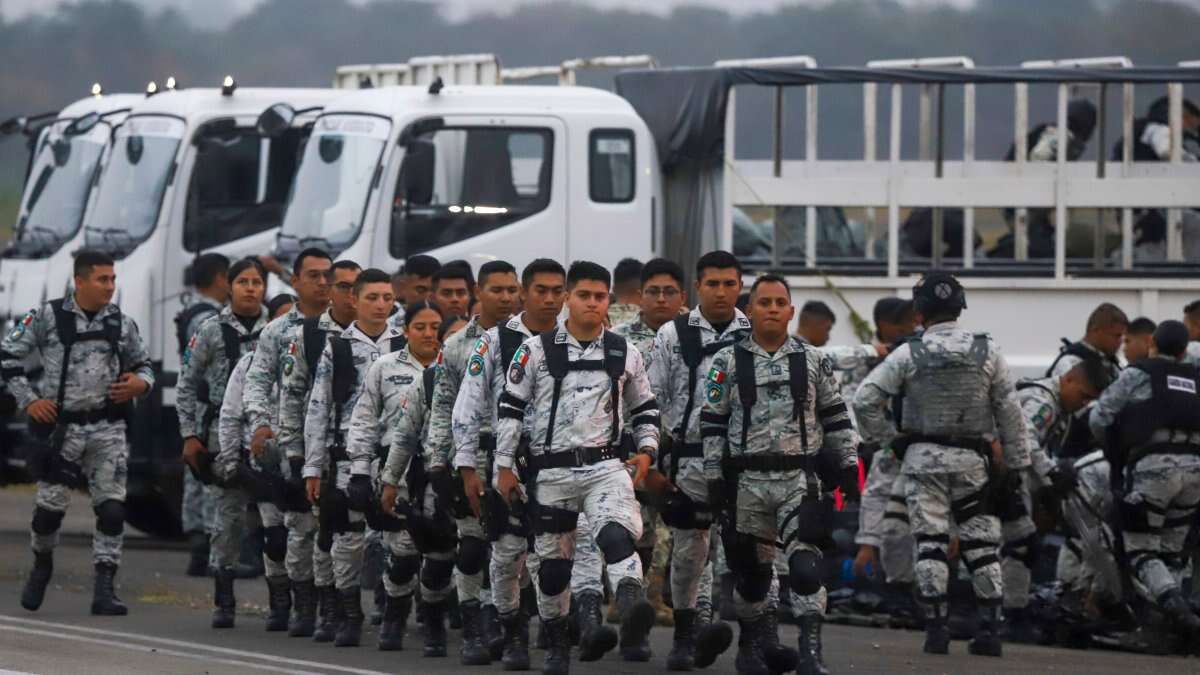 Mexico deploys the first of 10,000 National Guard to US border after Trump's threat of tariffs