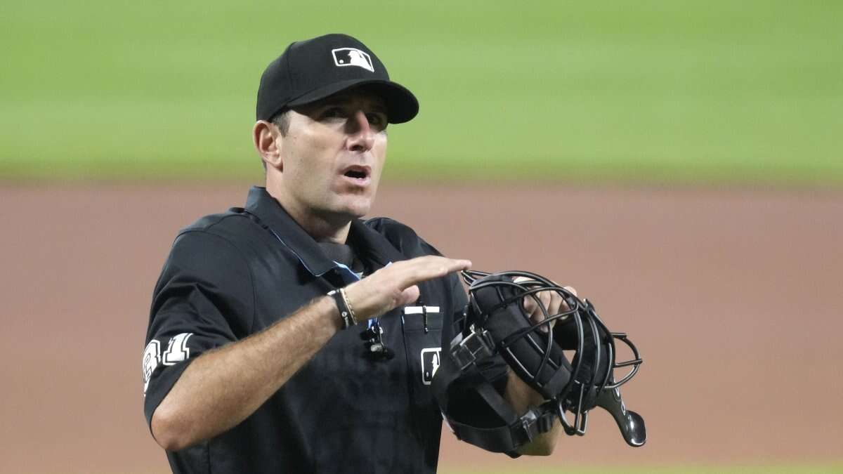 MLB fires umpire Pat Hoberg for sharing sports gambling accounts with friend who bet on baseball