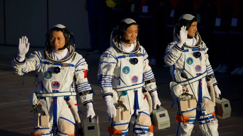 China Launches First Astronauts to Its Space Station