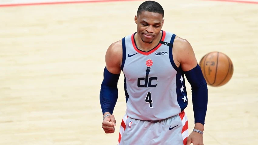 Russell Westbrook Now Trails Only Magic, LeBron in Playoff Triple-Doubles