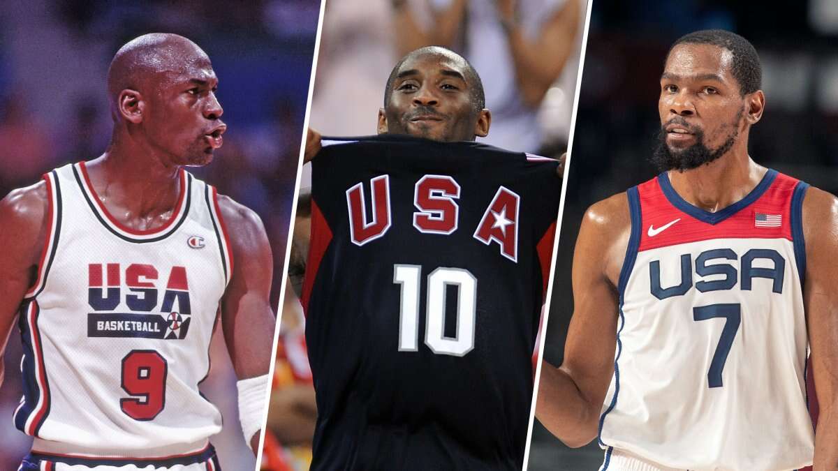 Looking back at Team USA basketball jerseys throughout Olympic history