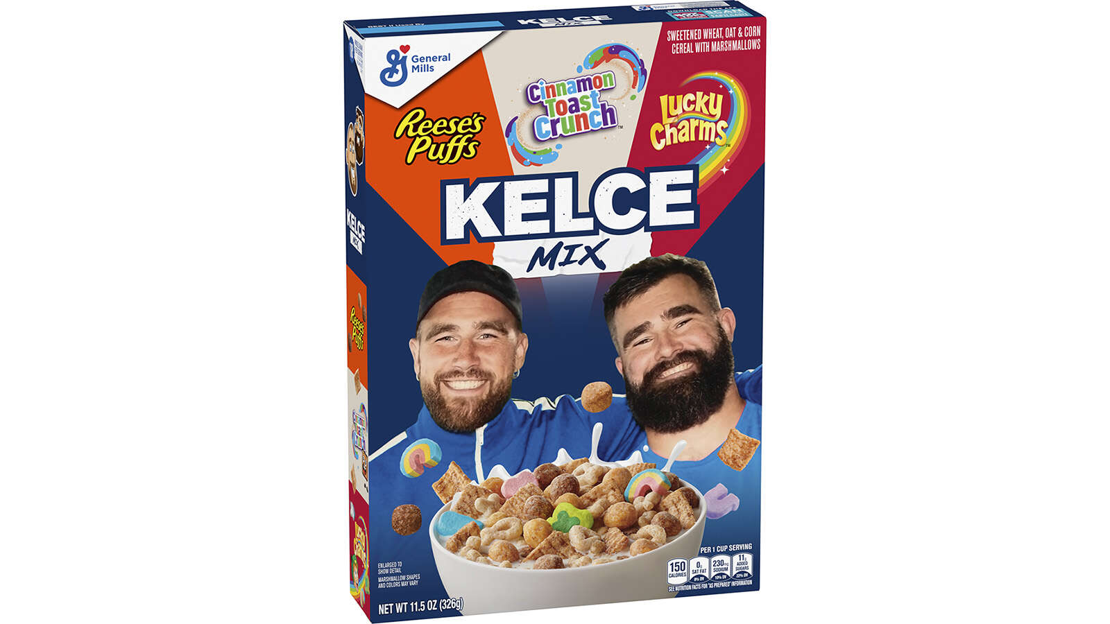 Kelce brothers launching a cereal that combines their 3 favorite brands