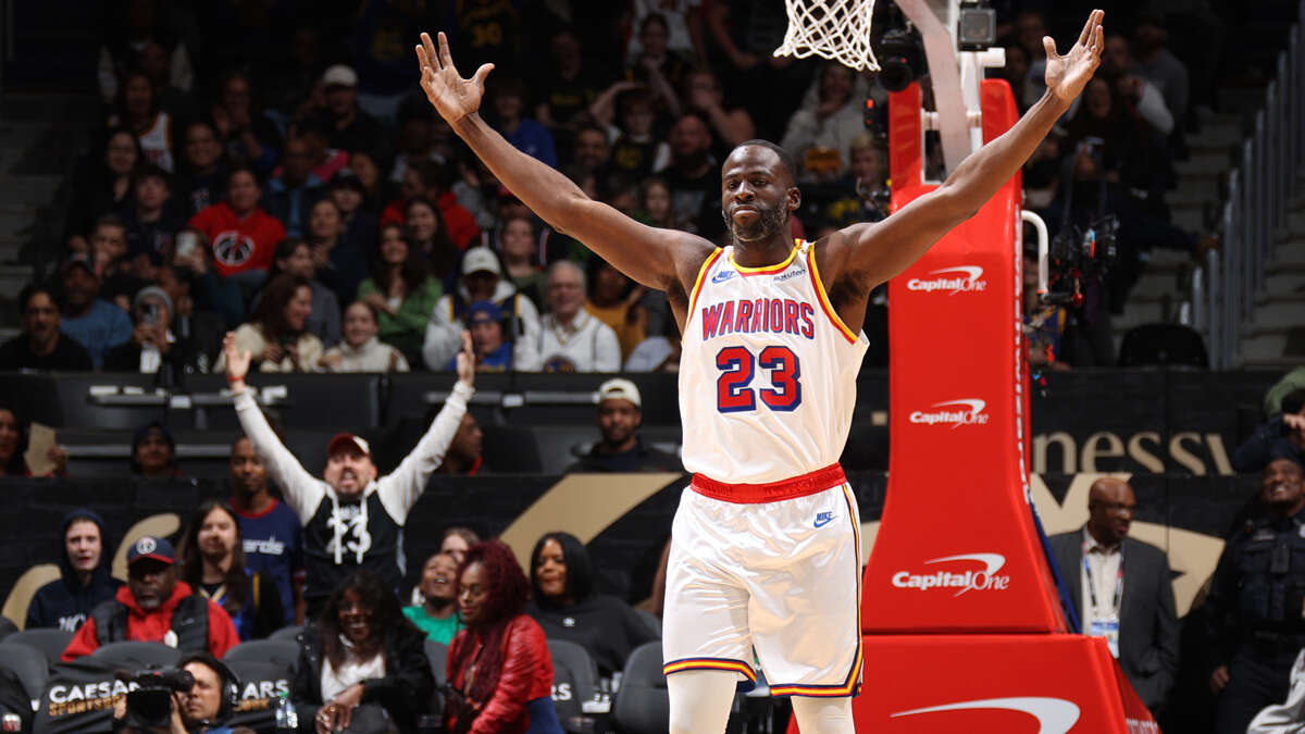 Draymond Green, Jordan Poole trade taunts in Warriors-Wizards game