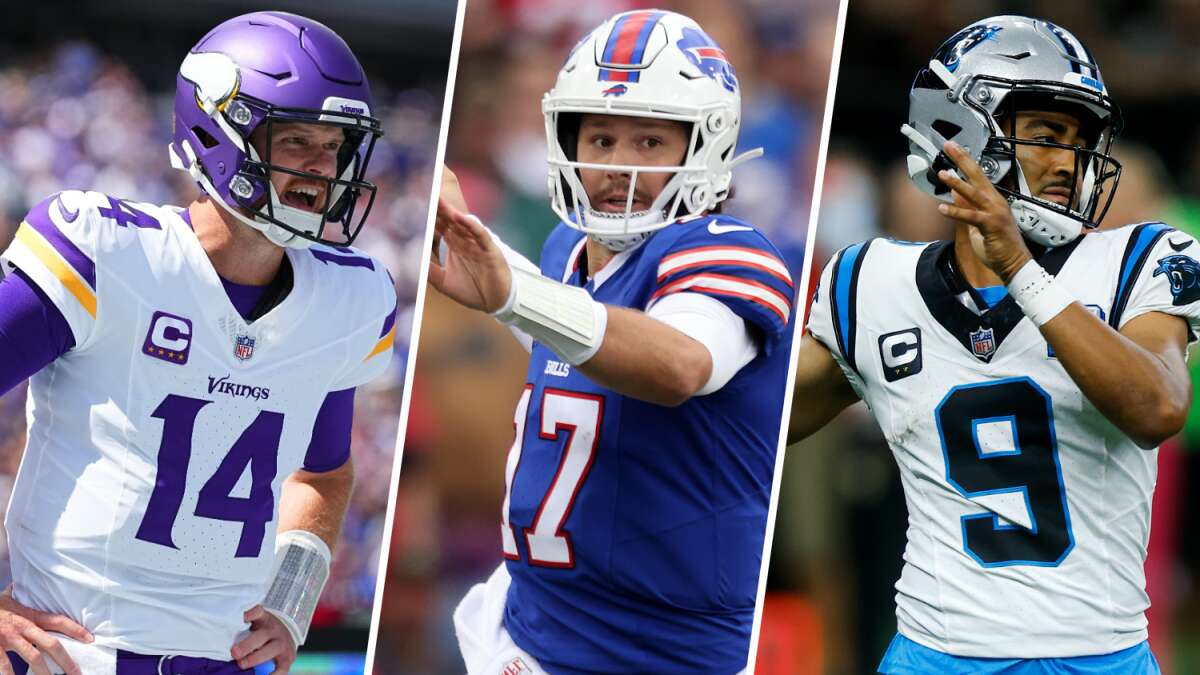 NFL Week 1 Sunday winners and losers: Sam Darnold and Josh Allen shine, Bryce Young falls